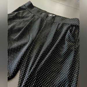 Express Polka Dot Stretch Work Pants